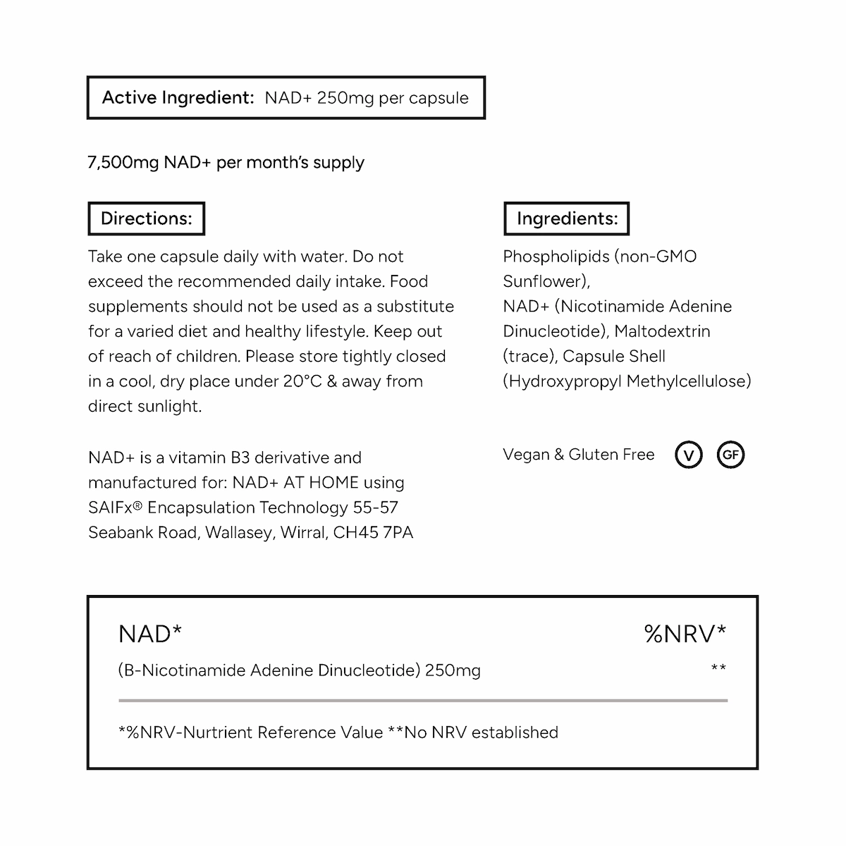 NAD+ Home Kit Image