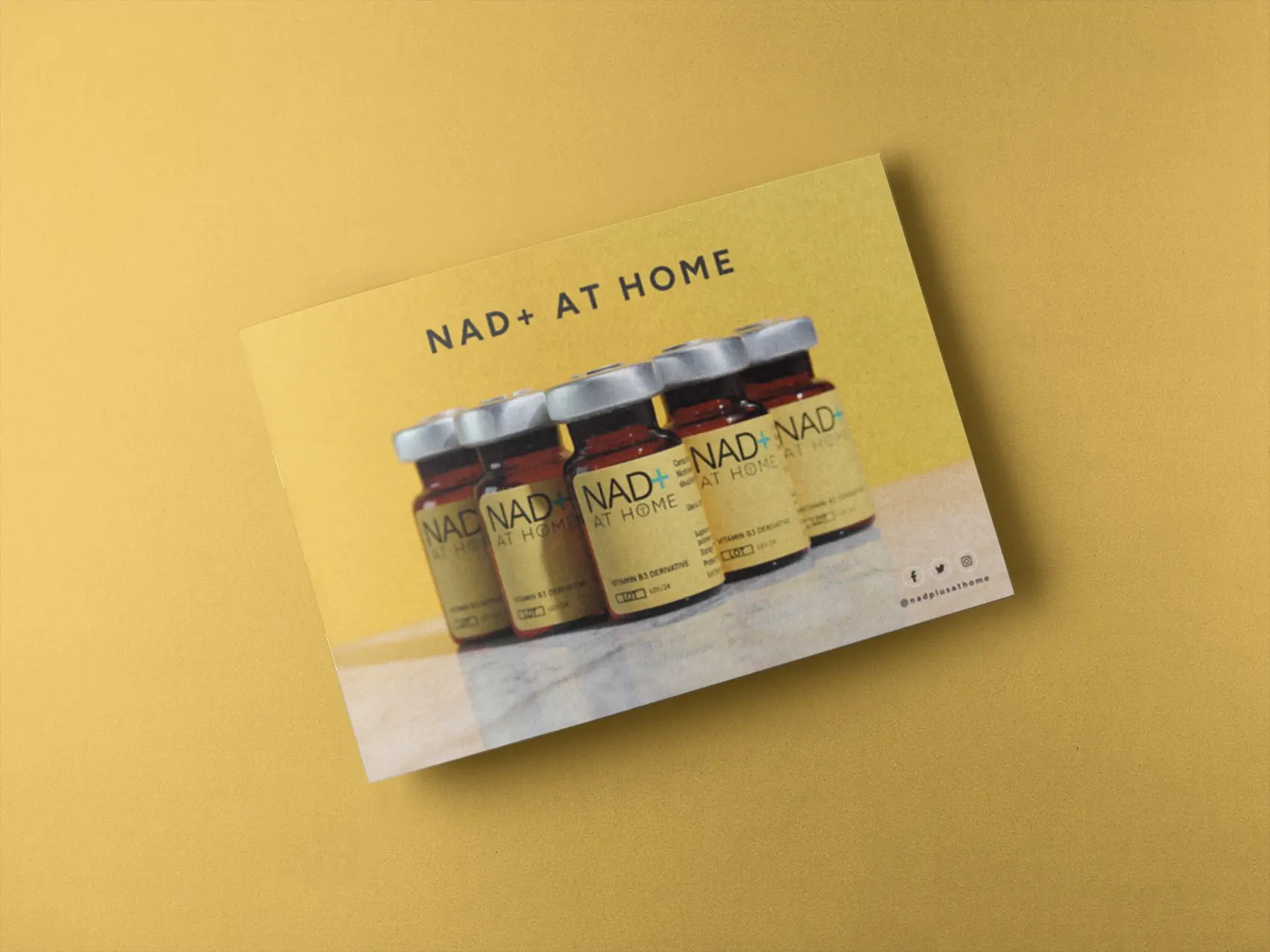 NAD+ Brochure Print