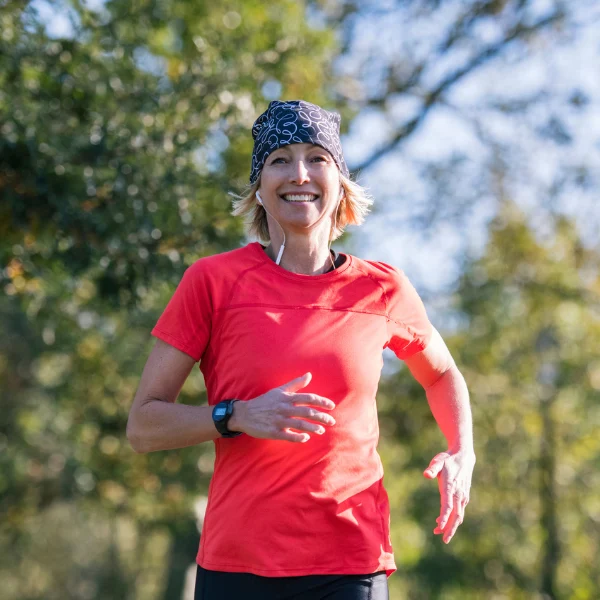 NAD and GLP-1: a woman running outdoors 