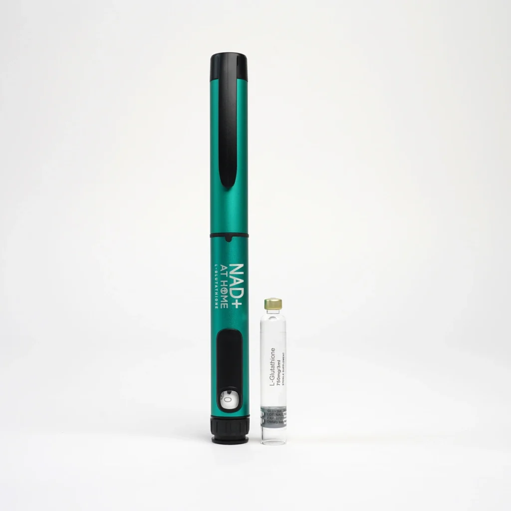 lglutathione discovery trial pen kit pen and cartridge standing upright